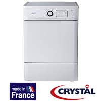 מייבש כביסה 8 ק"ג CRYSTAL 2400W דגם CRD8R