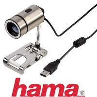 מצלמת אינטרנט 1.3 מגה USB עם מיקרופון HAMA