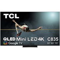 טלוויזיה "65 4K QLED Mini LED דגם TCL 65C835