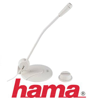 מיקרופון שולחני למחשב בעל כבל ארוך HAMA