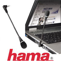 מיקרופון VOIP למחשב נייד בעל זרוע ארוכה HAMA
