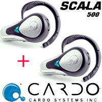 זוג אוזניות Bluetooth זעירות  SCALA 500 + מתנות