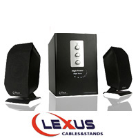 סט רמקולים 2.1 עם באס דינאמי למחשב LEXUS