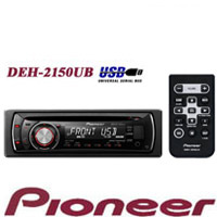רדיו דיסק MP3 לרכב קורא וצרובים כולל שלט Pioneer