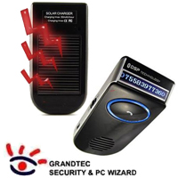דיבורית BLUETOOTH סולארית לרכב עם צג שיחה מזוהה
