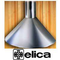 קולט אדים ארובה בגימור נירוסטה ELICA