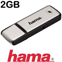 זכרון נייד טיטניום בנפח HAMA 2GB
