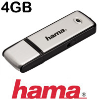 זכרון נייד טיטניום בנפח HAMA 4GB