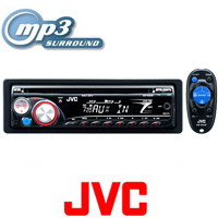 רדיו דיסק MP3 כולל שלט וכניסת AUX לנגנים JVC