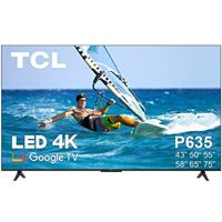 טלוויזיה "75 4K UHD LED דגם TCL 75P635