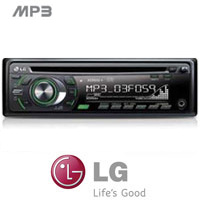 רדיו דיסק MP3 כולל תאורת מסך בשני צבעים LG