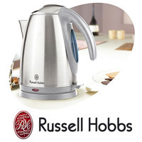 קומקום נירוסטה כסוף RUSSELL HOBBS 3000W