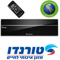 מזגן עילי מפוצל 9,973BTU בקירור בעיצוב חדשני