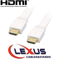 כבל HDMI שטוח איכותי באורך 2 מטר LEXUS