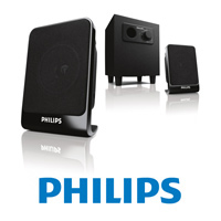 סט רמקולים למחשב 2.1 עוצמתיים ומעוצבים PHILIPS