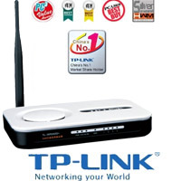 נתב רשת אלחוטי תקן TP LINK 54G