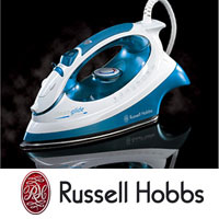 מגהץ אדים 2400W עם תחתית קרמית RUSSELL HOBBS