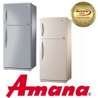 מקרר תא הקפאה עליון 504 ליטר נטו AMANA +מתנה