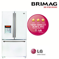 מקררSBS בנפח 664 ליטר מקפיא תחתון וקיוסק LG