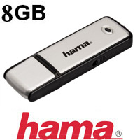 זכרון נייד טיטניום בנפח HAMA 8GB