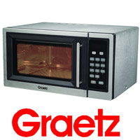 מיקרוגל דיגיטלי 25 ליטר ללא צלחת GRAETZ