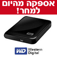 דיסק קשיח נייד "2.5 בנפח WD 1000GB