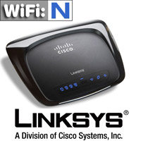 נתב אלחוטי תקן Linksys WRT120N N
