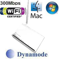 נתב אלחוטי ראוטר בתקן N מהיר במיוחד DYNAMODE