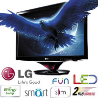מסך מחשב "LED 22 דגם: LG W2286L
