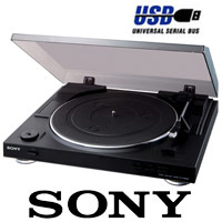 פטיפון מהפכני עם יציאת SONY USB דגם PS-LX300USB