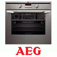 תנור אפייה בנוי 8 תוכניות מנירוסטה AEG B31505M