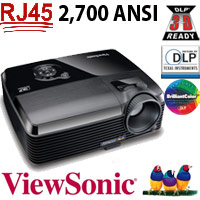 מקרן מולטימדיה ViewSonic 2,700ANSI דגם PJD6221