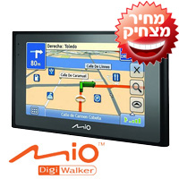 מכשיר ניווט GPS כולל מסך ענק ``4.7 Mio Moov 500
