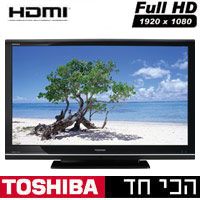 מסך Toshiba LCD 46" FULL HD+מתקן קיר והתקנה חינם