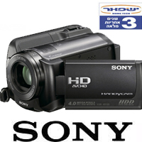 מצלמת וידאו FULL HD כונן SONY HDR-XR105 80GB