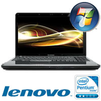 מחשב נייד ''15.6 מ.הפעלה WIN 7 ומעבד T4300 מסדרה Lenovo G550