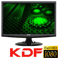 מסך מחשב "22 LCD רזולציית FULL-HD דגם: KDF 228CM
