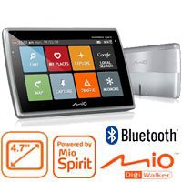 מכשיר ניווט ''4.7 ואופציית TMC מובנה Spirit S568