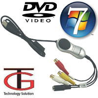 ממיר קלטות וידאו לDVD בחיבור USB 2.0 תומך ב-WIN7