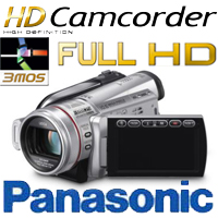 מצלמת וידאו HD מסך מגע Panasonic HDC-HS300+מתנות