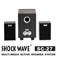 סט רמקולים מהודר 2.1 SHOCKWAVE