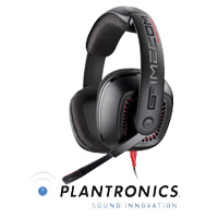 אוזניות מקצועיות לגיימרים תוצרת PLANTRONICS GAME