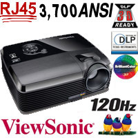 מקרן מולטימדיה ViewSonic 3,700ANSI 3D ד:PJD6251