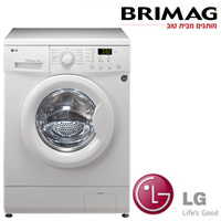 מ.כביסה פ.חזית 7 ק"ג 1000 סל"ד LG דגם F1056QD