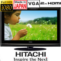 טלוויזיה פלזמה "42 HITACHI FHD דגם P42-E102A