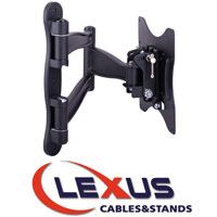 מתקן תלייה תלת מפרקי למסכי 15"-37" LEXUS