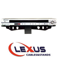 מדף זכוכית מעוצב לממיר/LEXUS DVD