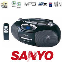 רדיו דיסק נייד עם כניסת SANYO USB דגם:MCDUB685M