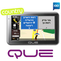 מכשיר ניווט לרכב "5 מפות iGO8 דגם: QUE GPS5006 i