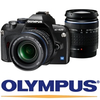 מצלמת רפלקס קומפקטית OLYMPUS E-VOLT-420+עדשות